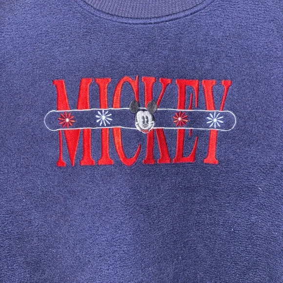 Vintage 90s Disney Mickey Mouse Sweatshirt - Picture 2 of 6